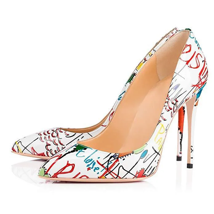 Fashion Woman Sandals in Pointed toe Graffiti Pattern Sexy Thin High Heels Shoes For Ladies Party Shoes Size 34-45
Fashion Woman Sandals in Pointed toe Graffiti Pattern Sexy Thin High Heels Shoes For Ladies Party Shoes Size 34-45