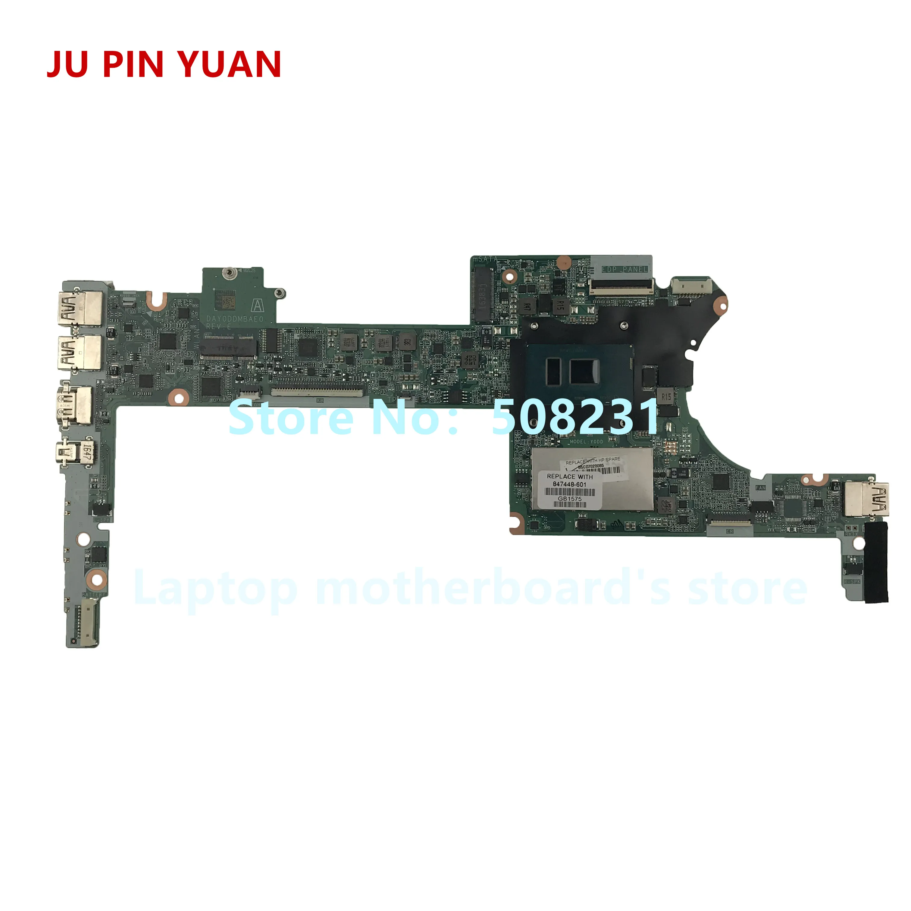 847448-601 847448-001 Laptop Motherboard For HP Spectre X360 G2 System Board UMA i5-6300U 8GB WIN 100% Fully Tested
847448-601 847448-001 Laptop Motherboard For HP Spectre X360 G2 System Board UMA i5-6300U 8GB WIN 100% Fully Tested