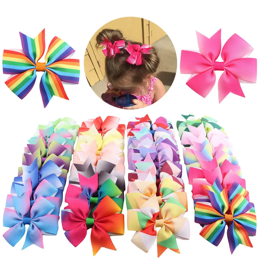 Newest Girls Hair Bows Band Boutique Alligator Clip Grosgrain Ribbon For Girl Baby Kids Hairpin Accessary
Newest Girls Hair Bows Band Boutique Alligator Clip Grosgrain Ribbon For Girl Baby Kids Hairpin Accessary