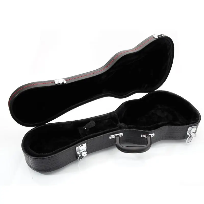 21" Python Pattern Soprano Ukulele Carrying Case Portable Black Leather 21 Inch Hawaii 4 Strings Guitar Gig Bag
21" Python Pattern Soprano Ukulele Carrying Case Portable Black Leather 21 Inch Hawaii 4 Strings Guitar Gig Bag