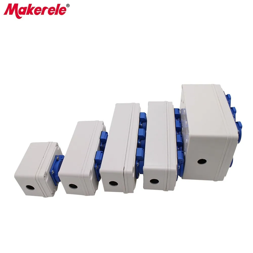 Plastic Waterproof Socket Box Household Socket Junction Box Outdoor Rainproof Socket Box With Cable Glands and Wire Connectors
Plastic Waterproof Socket Box Household Socket Junction Box Outdoor Rainproof Socket Box With Cable Glands and Wire Connectors