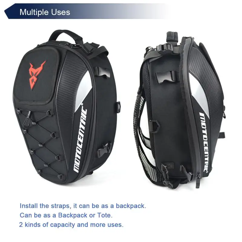 Waterproof Motorcycle Tail Bag Multi-functional Durable Rear Motorcycle Seat Bag High Capacity Motorcycle Rider Backpack
Waterproof Motorcycle Tail Bag Multi-functional Durable Rear Motorcycle Seat Bag High Capacity Motorcycle Rider Backpack