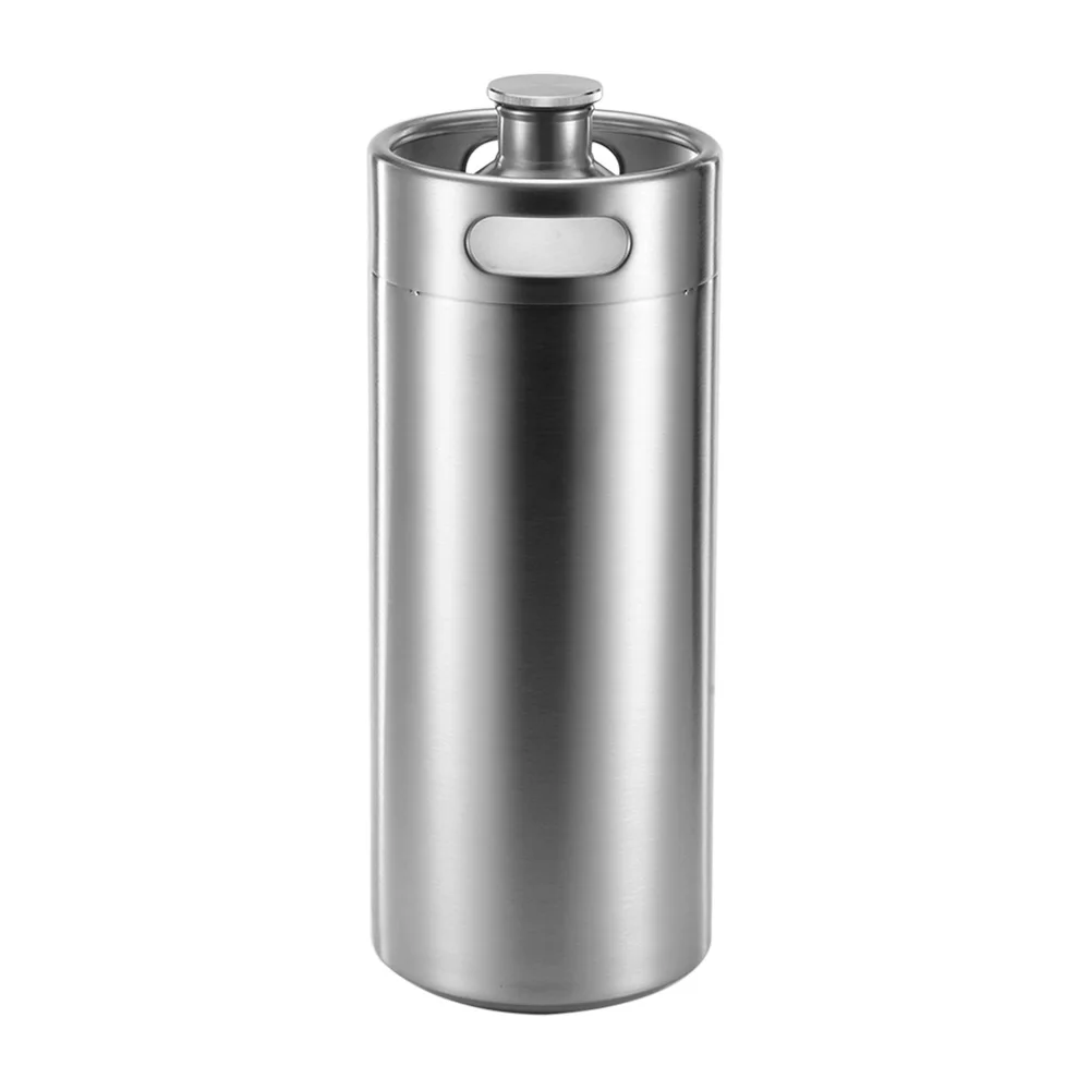 Stainless Steel 4L Premium Homebrew Growler Mini Keg Beer Growler Leak Proof Top Lid Beer Bottle Home Brewing Making Bar Tool 
Stainless Steel 4L Premium Homebrew Growler Mini Keg Beer Growler Leak Proof Top Lid Beer Bottle Home Brewing Making Bar Tool