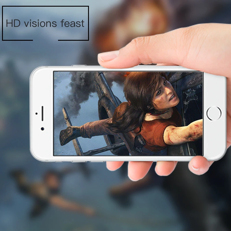 Изогнутая Защитная 3d-пленка для iPhone 7 8 плюс закаленное стекло 3D мягкий край