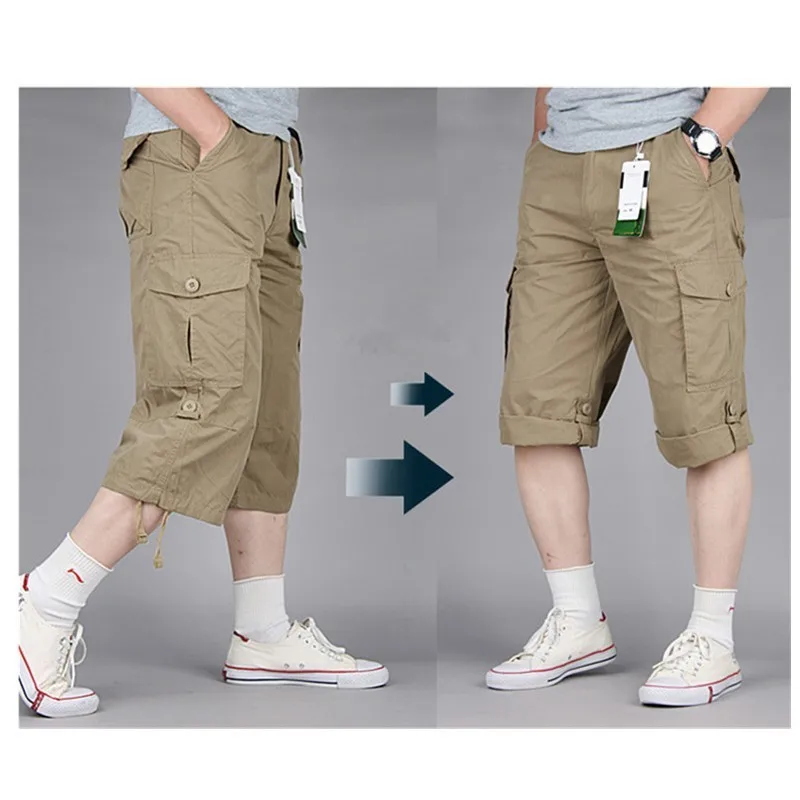 Summer Outdoor Sports Cotton Breathable Straight Tooling Shorts Riding Climbing Fishing Men's Multi-pocket Loose Short Trousers
Summer Outdoor Sports Cotton Breathable Straight Tooling Shorts Riding Climbing Fishing Men's Multi-pocket Loose Short Trousers