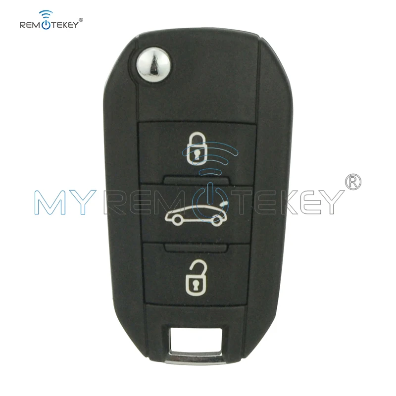 Remtekey OEM folding key 3 button 433Mhz PCF7941 ID46 chip for Peugeot 508 2014 2015
Remtekey OEM folding key 3 button 433Mhz PCF7941 ID46 chip for Peugeot 508 2014 2015