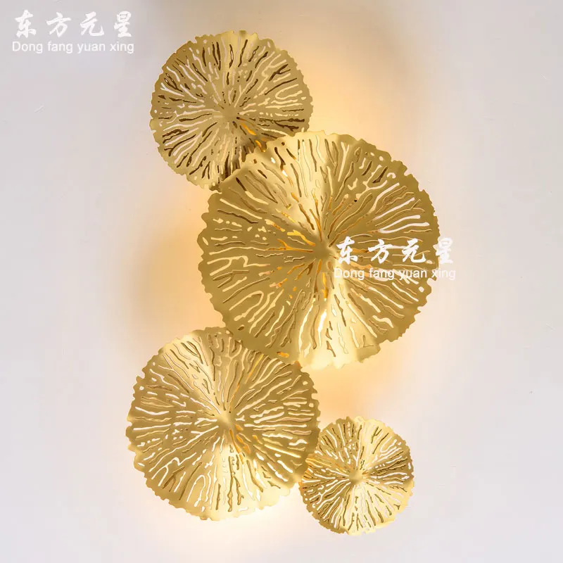 Led Wall Lamp Bedside Light Lotus Leaf Copper Personality Living Room Background Wall Bedroom Hollow Lotus Wall Lighting
Led Wall Lamp Bedside Light Lotus Leaf Copper Personality Living Room Background Wall Bedroom Hollow Lotus Wall Lighting