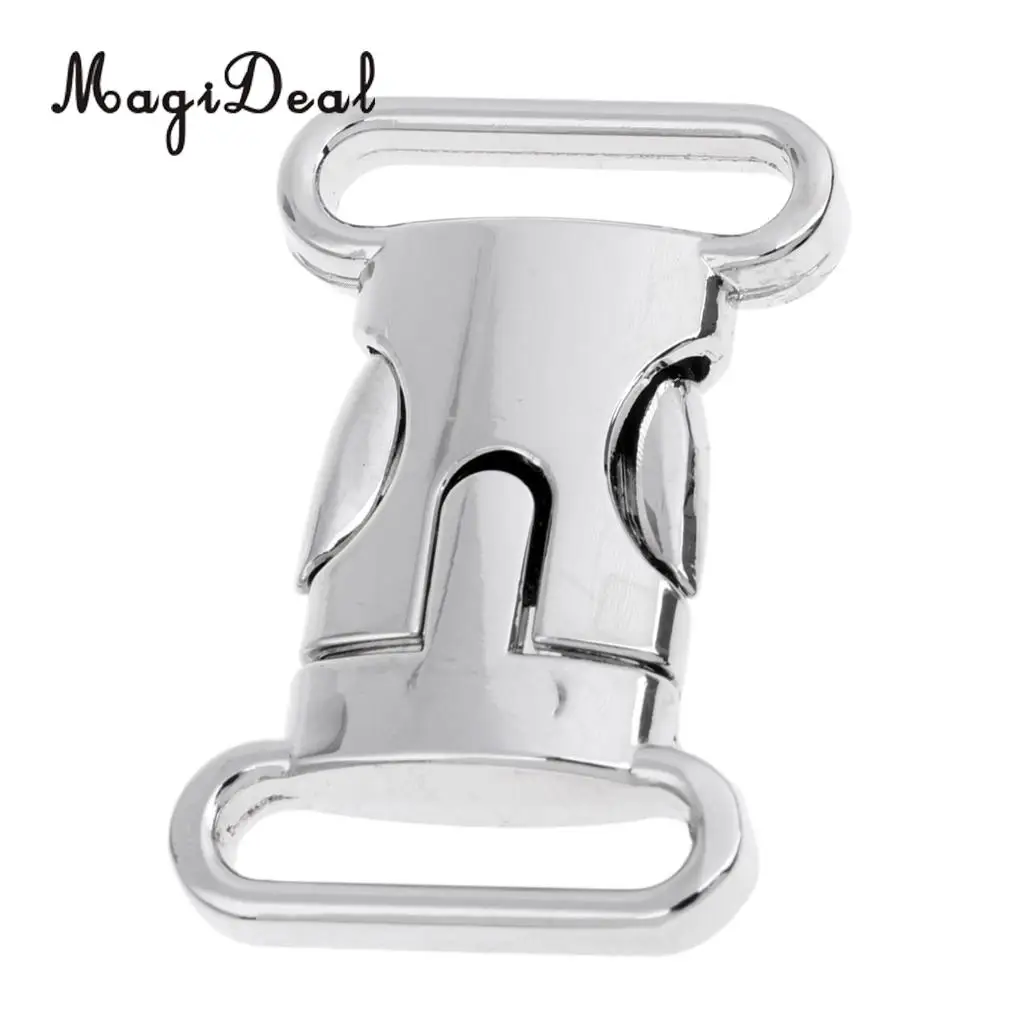 MagiDeal Metal Side Release Buckle for 20mm Backpack Webbing Strap/ Luggage Belt/ Paracord Bracelet Accessories
MagiDeal Metal Side Release Buckle for 20mm Backpack Webbing Strap/ Luggage Belt/ Paracord Bracelet Accessories