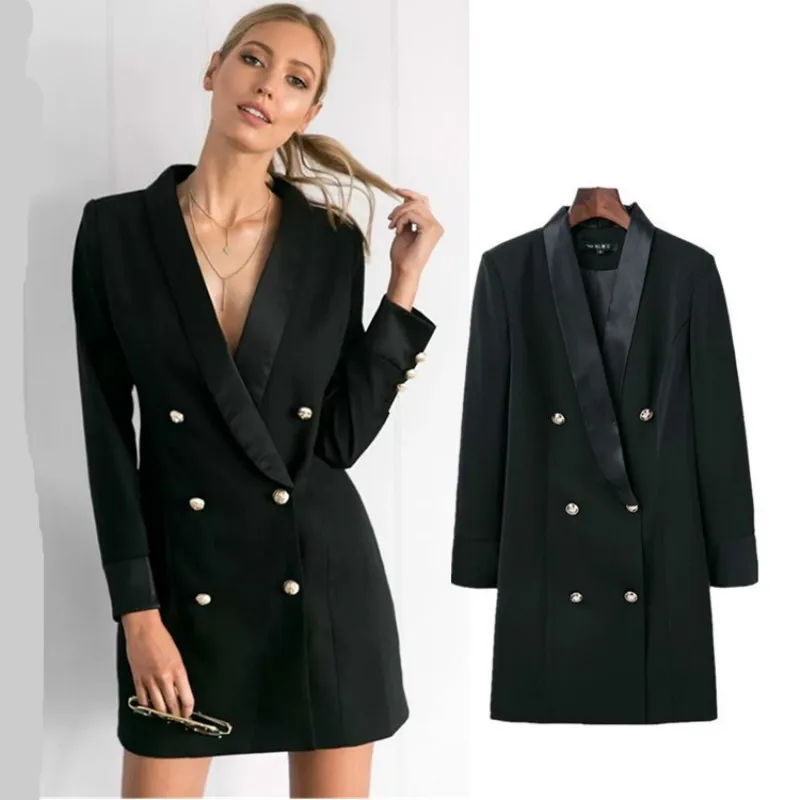 Goods In Stock Occupation Small Suit New Pattern Both Row Buckle Commute Will Code Suit Loose Coat Woman Long Fund
Goods In Stock Occupation Small Suit New Pattern Both Row Buckle Commute Will Code Suit Loose Coat Woman Long Fund
