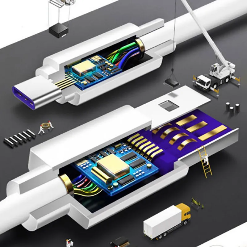 USB 3 1 Type C кабель 5A супер зарядный для передачи данных Huawei Mate 9 10 P10 P20 pro Honor V10 Nova 2s
