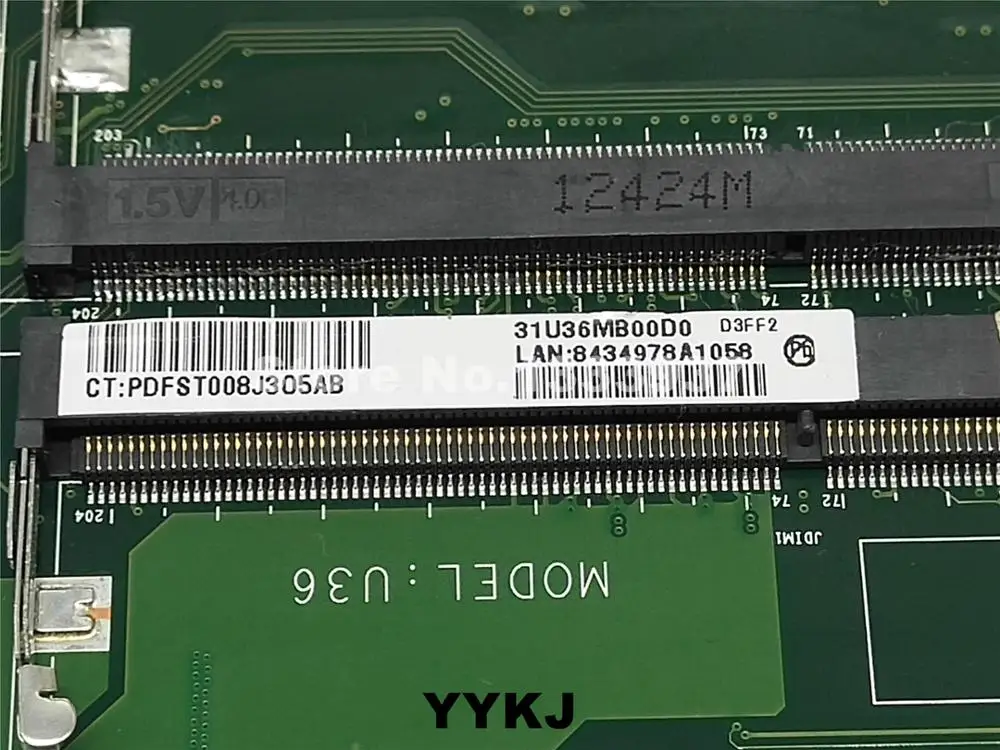 701694-501 701694-001 701677-001 Mainboard For HP 15-B 15T-b U36 Laptop motherboard WITH i5-3317U DA0U36MB6D0 REV:D 31U36MB00D0
701694-501 701694-001 701677-001 Mainboard For HP 15-B 15T-b U36 Laptop motherboard WITH i5-3317U DA0U36MB6D0 REV:D 31U36MB00D0