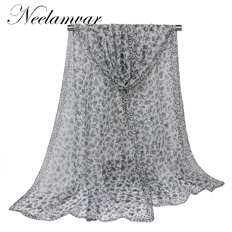 Fashion Women Flowers Scarf Long Soft Floral Wrap Ladies Chiffon Scarves Luxury Brand Boho Style Shawl
Fashion Women Flowers Scarf Long Soft Floral Wrap Ladies Chiffon Scarves Luxury Brand Boho Style Shawl
