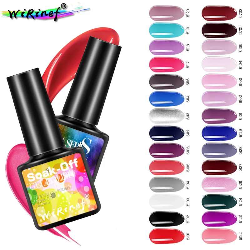 WiRinef 8ml Beautiful Gel Nail Polish Soak Off UV Gel Nail Art Lacquer Semi-Permanent Primer Gel Nail Varnish
WiRinef 8ml Beautiful Gel Nail Polish Soak Off UV Gel Nail Art Lacquer Semi-Permanent Primer Gel Nail Varnish