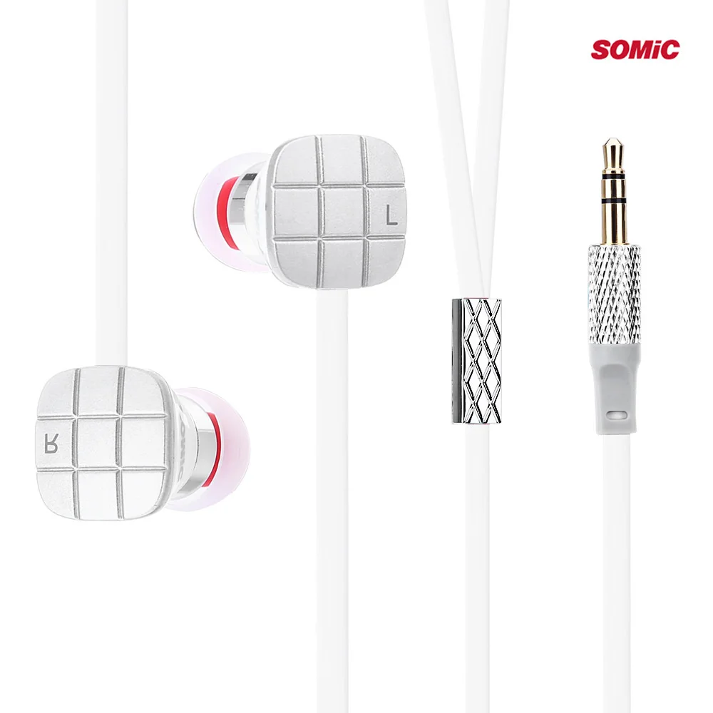 Somic L1 наушники Портативный 3 5 мм Jack бас стерео Hi-Fi наушники-вкладыши Наушники