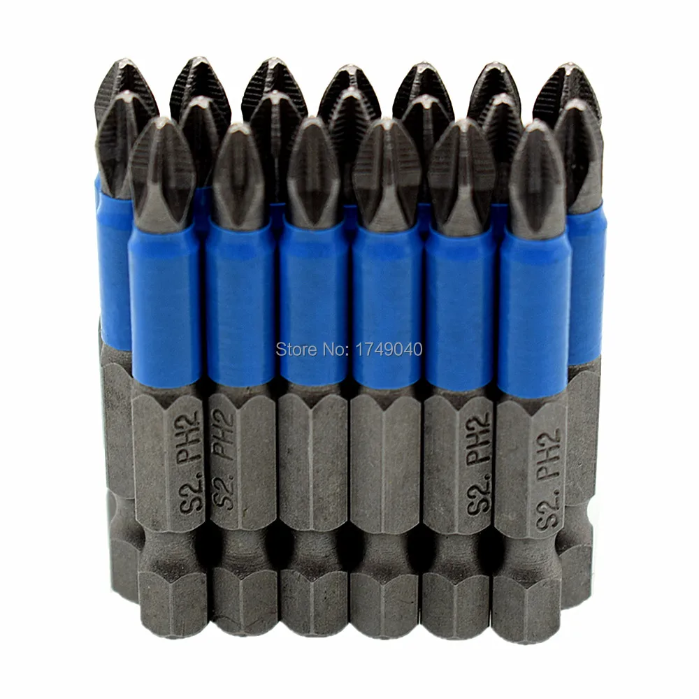 20pcs Phillips Screwdriver Bits Set 50mm Anti Slip PH2 Magnetic Screwdriver Bit Quick Release 1/4" Hex Shank Screw Driver Bit
20pcs Phillips Screwdriver Bits Set 50mm Anti Slip PH2 Magnetic Screwdriver Bit Quick Release 1/4" Hex Shank Screw Driver Bit