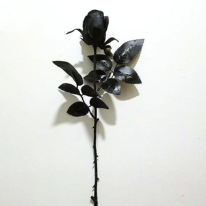 Simulation Black Rose Bouquet Artificial Silk Flower Branch Home Wedding Christmas Day Decoration Party DIY Flower Arrangement
Simulation Black Rose Bouquet Artificial Silk Flower Branch Home Wedding Christmas Day Decoration Party DIY Flower Arrangement