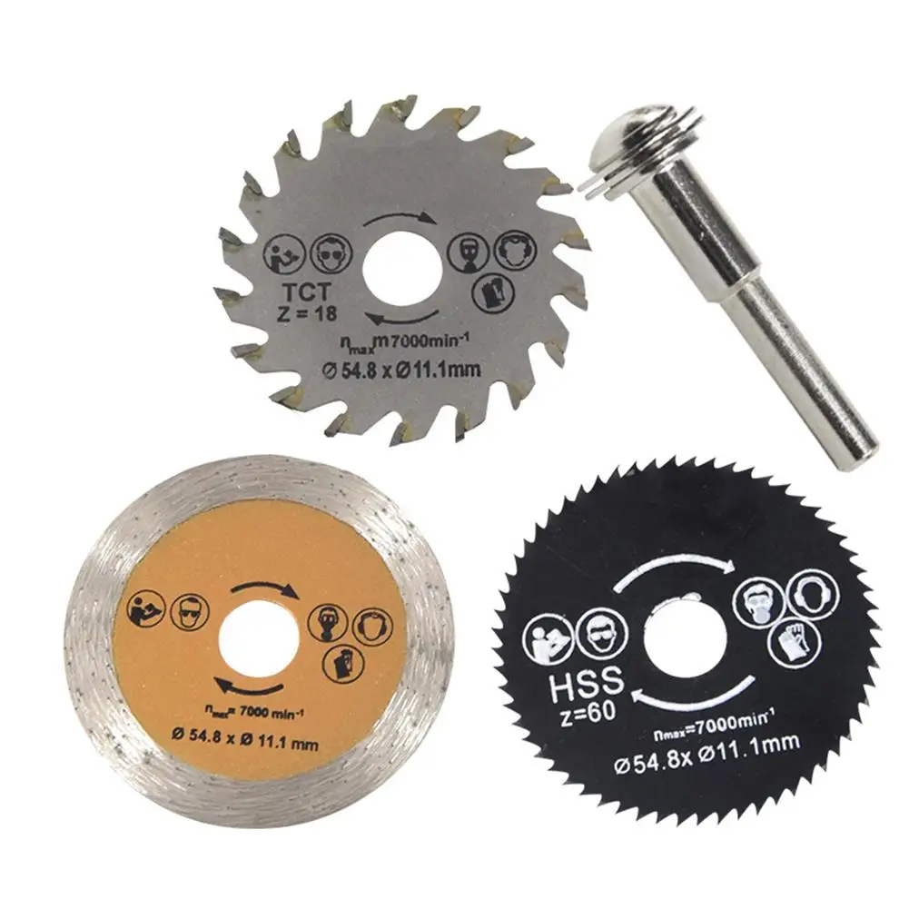 None 3pcs/set High Speed Steel Saw Blade Set Metal Cutting Discs Electric Drill Parts Woodworking Tool
None 3pcs/set High Speed Steel Saw Blade Set Metal Cutting Discs Electric Drill Parts Woodworking Tool