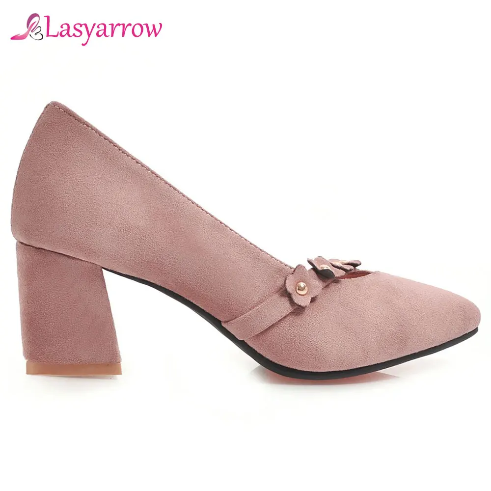 Lasyarrow 2019 fashion spring autumn new shoes woman pointed toe shallow flock high heels shoes elegant pumps women shoes J721
Lasyarrow 2019 fashion spring autumn new shoes woman pointed toe shallow flock high heels shoes elegant pumps women shoes J721