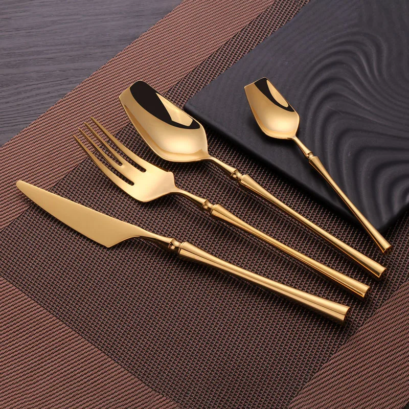 Forks Knives Spoons Dinner Set Cutlery European Wester Kitchen Dinnerware Stainless Steel Home Party Tableware Set Dropshipping
Forks Knives Spoons Dinner Set Cutlery European Wester Kitchen Dinnerware Stainless Steel Home Party Tableware Set Dropshipping