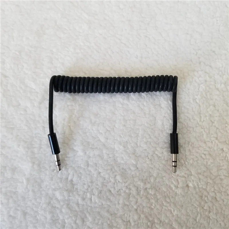 DC 3.5mm Male to Male Adapter Spring Cable Data Extension Wire for Car AUX MP3 Microphone Phone 1M Black
DC 3.5mm Male to Male Adapter Spring Cable Data Extension Wire for Car AUX MP3 Microphone Phone 1M Black