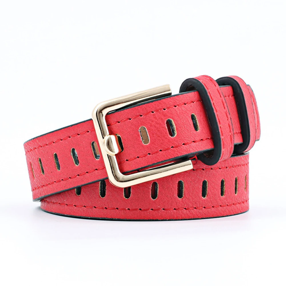 103cm Fashion Casual Faux Leather Openwork Belts Women's Solid Color Adjustable Metal Without Pin Buckle Waist Belts Waistbands
103cm Fashion Casual Faux Leather Openwork Belts Women's Solid Color Adjustable Metal Without Pin Buckle Waist Belts Waistbands