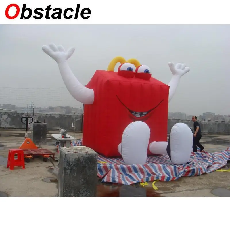 custom made shape logo 3x5m size Inflatable advertising cartoon model french fries box model for promotion event decoration
custom made shape logo 3x5m size Inflatable advertising cartoon model french fries box model for promotion event decoration