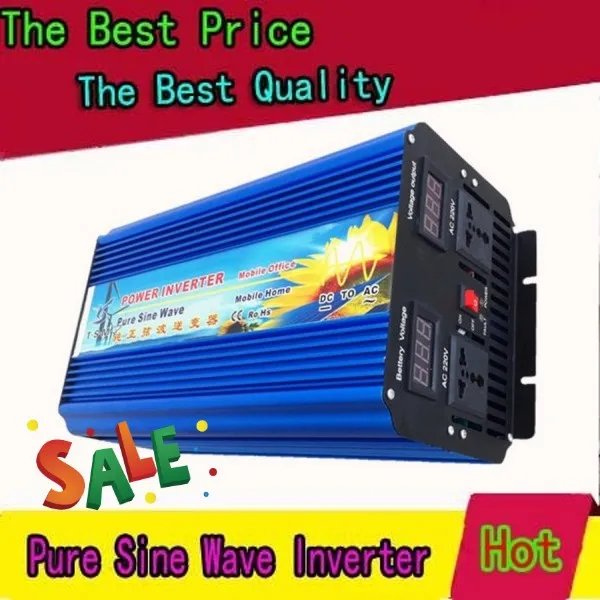 Digital Display pure sine inverter inverter 4000W for solar system peak power 8000w
Digital Display pure sine inverter inverter 4000W for solar system peak power 8000w