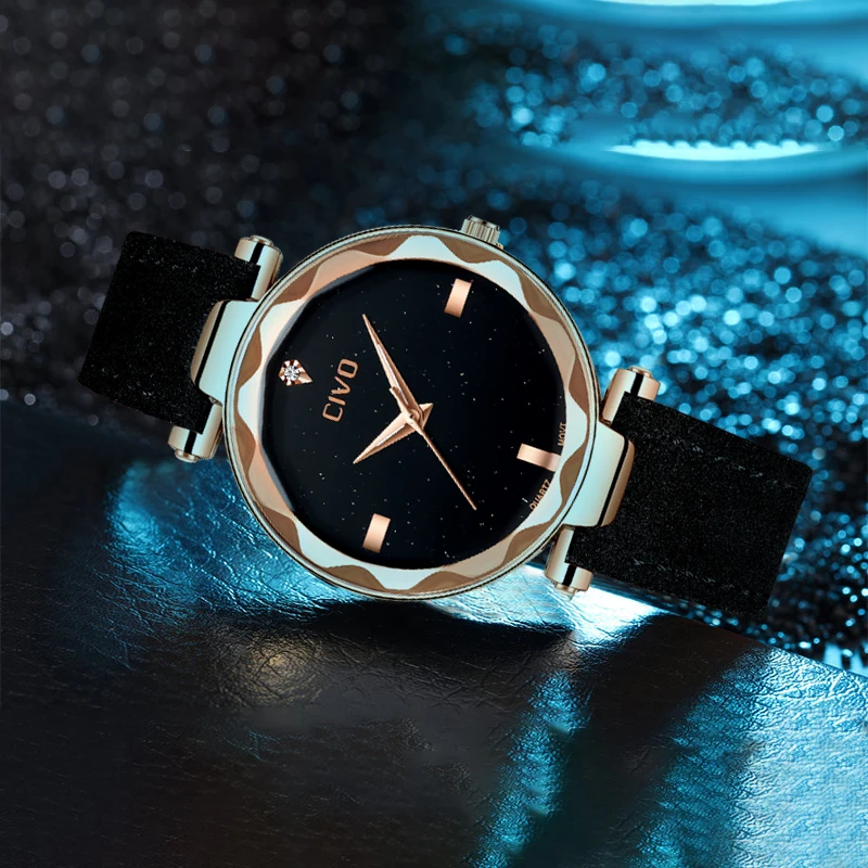 CIVO Luxury Brand Ladies Watches Relogio Feminino Quarts Wrist Watches Elegant Waterproof Genuine Leather Watch Reloj Mujer
CIVO Luxury Brand Ladies Watches Relogio Feminino Quarts Wrist Watches Elegant Waterproof Genuine Leather Watch Reloj Mujer