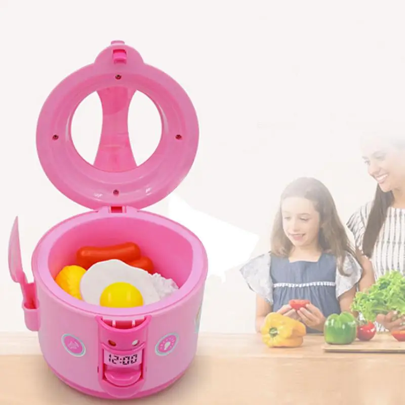 Kids pretend play kitchen toy set Rice Cooker+Rice Spoon+Grain+food +Bowl brinquedo nina pretend play cooking food toys
Kids pretend play kitchen toy set Rice Cooker+Rice Spoon+Grain+food +Bowl brinquedo nina pretend play cooking food toys