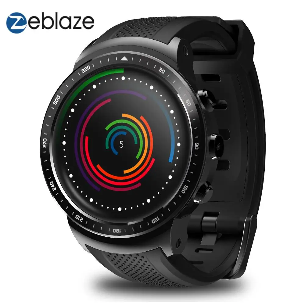 Zeblaze Thor PRO 3g gps Smartwatch Android смартфон часы для мужчин модные спортивные браслет