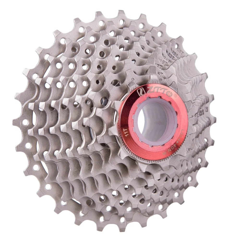 Горячая-Ztto дорожный велосипед кассета Freewheel 9 скоростная S 11-28T велосипедные