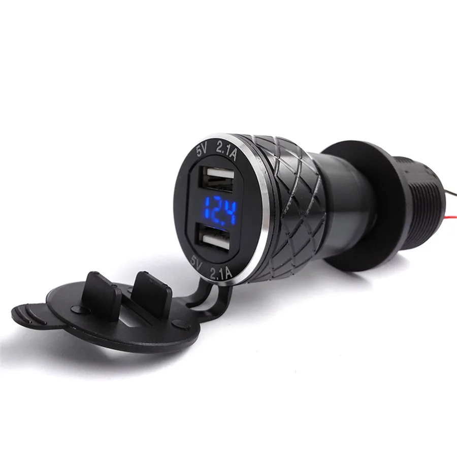 5v 2.1a Dual Usb Port Cigarette Lighter Socket Car Charger Inverter For BMW F800gs F650gs F700gs R1200gs Motorcycle Plug
5v 2.1a Dual Usb Port Cigarette Lighter Socket Car Charger Inverter For BMW F800gs F650gs F700gs R1200gs Motorcycle Plug