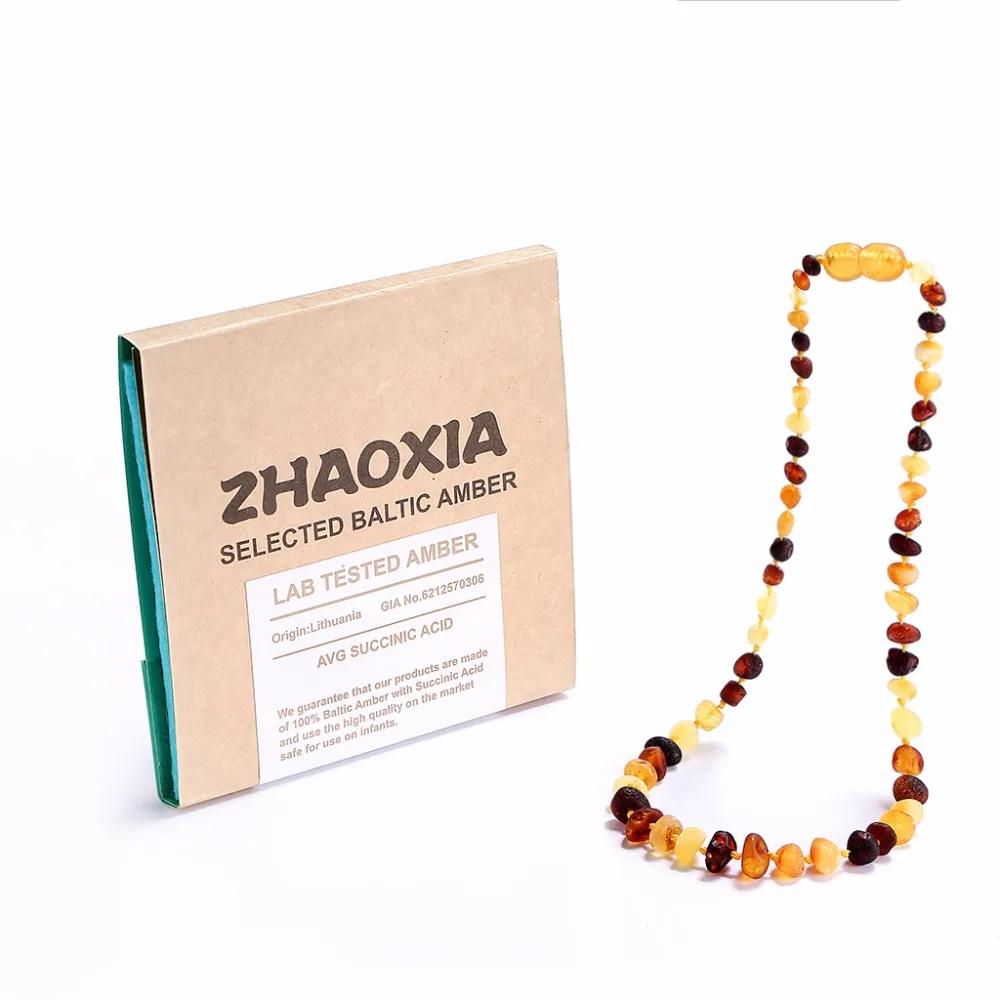 RawBaltic Amber Teething Necklace/Bracelet for Baby(Multicolor Raw - UnPolished) - Handmade in Lithuania - 3 Sizes
RawBaltic Amber Teething Necklace/Bracelet for Baby(Multicolor Raw - UnPolished) - Handmade in Lithuania - 3 Sizes