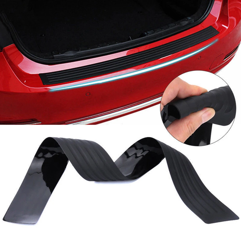 New Scratch Resistance Black Rubber Car Rear Bumper Sill/Protector Plate Rubber Cover Guard Pad Moulding Trim Styling Mouldings
New Scratch Resistance Black Rubber Car Rear Bumper Sill/Protector Plate Rubber Cover Guard Pad Moulding Trim Styling Mouldings
