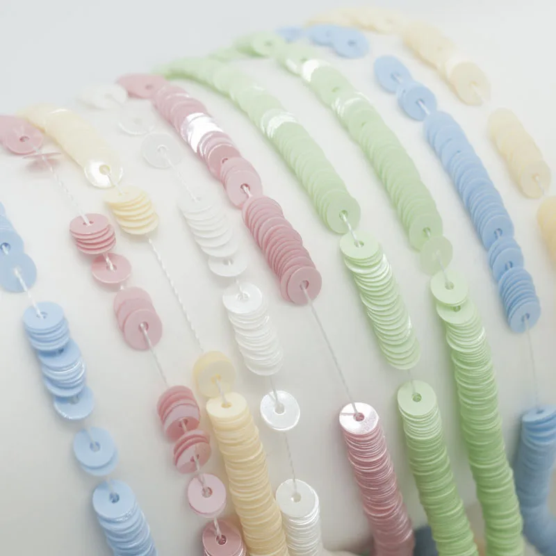 French embroidery, clothing accessories, imported pet, high temperature resistance, sequins, a string of 20cm, macaron pink,4mm
French embroidery, clothing accessories, imported pet, high temperature resistance, sequins, a string of 20cm, macaron pink,4mm