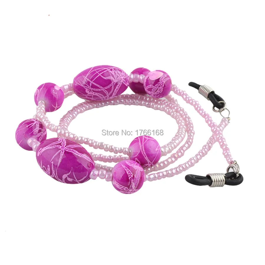Wholesale 20PCS Pink Beads Eyewear Cord Reading Glass Neck Strap Eyeglass Holder
Wholesale 20PCS Pink Beads Eyewear Cord Reading Glass Neck Strap Eyeglass Holder