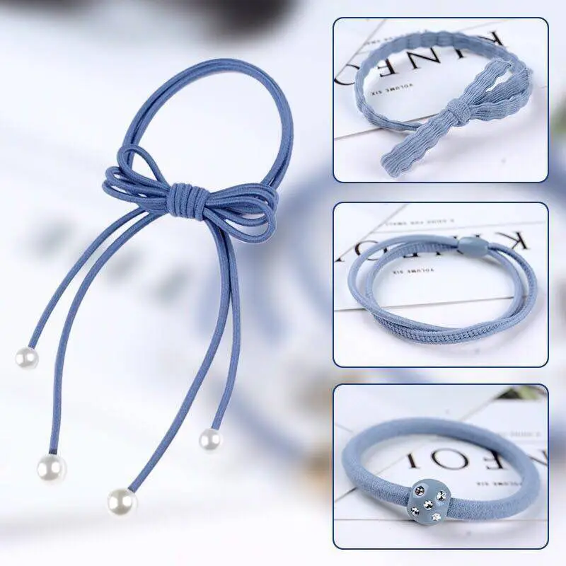 12PCS/Set Stretch Girls Hair Ties Ponytail Holder Pearl High Elastic Solid For Women Hair Accessories Hair Ropes Hair Bands
12PCS/Set Stretch Girls Hair Ties Ponytail Holder Pearl High Elastic Solid For Women Hair Accessories Hair Ropes Hair Bands