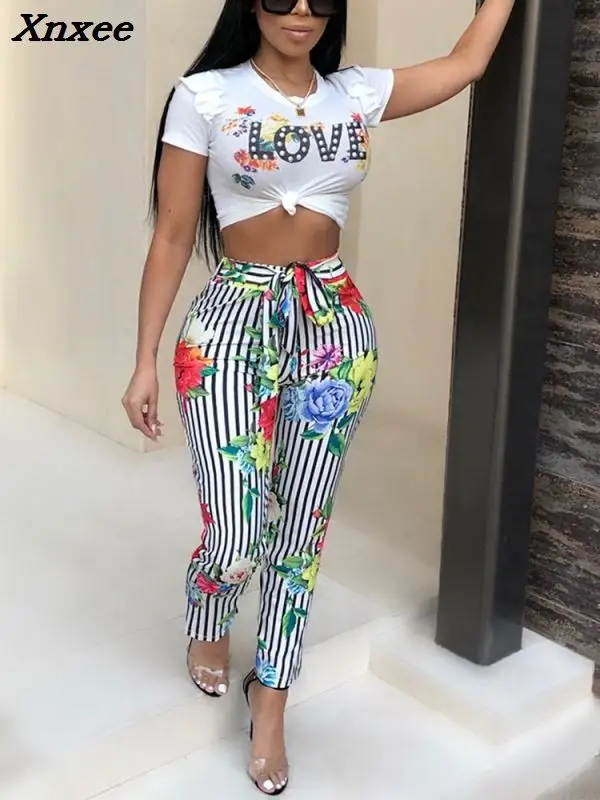 2018 New Arrival Summer Fashion Two Piece Set Women LVOE Print Elegant O-Neck Lace-up 2 Piece Set Sexy Slim Plus Size Women Suit
2018 New Arrival Summer Fashion Two Piece Set Women LVOE Print Elegant O-Neck Lace-up 2 Piece Set Sexy Slim Plus Size Women Suit
