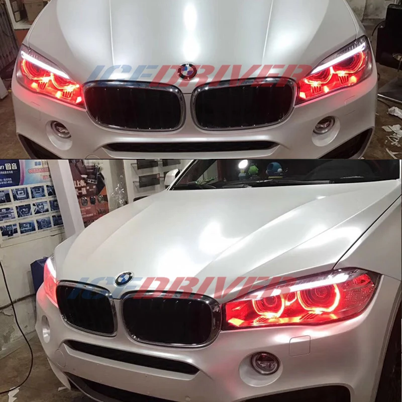 Светодиодные лампы Icedriver для BMW X5 X6 разноцветные светодиодные RGB панели с