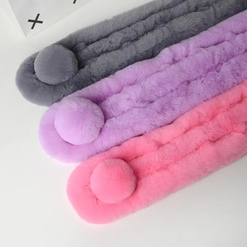 Winter Warm Ring Scarfs Plush Faux Rabbit Fur Ring Scarfs Solid Color Collar Wrap Girl Women Winter Soft Neck Warmer Scarves
Winter Warm Ring Scarfs Plush Faux Rabbit Fur Ring Scarfs Solid Color Collar Wrap Girl Women Winter Soft Neck Warmer Scarves