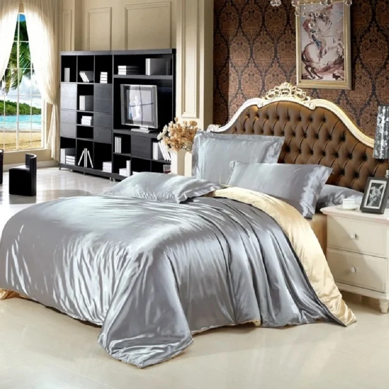 sale classic imitate silk feel satin solid coffee pink purple bedding set king size duvet cover set bedclothes bed sheet set55
sale classic imitate silk feel satin solid coffee pink purple bedding set king size duvet cover set bedclothes bed sheet set55