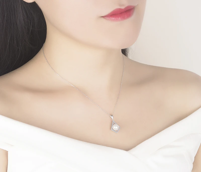 Pearl pendants 925 sterling silver zircon pendants necklace for woman's birthday present
Pearl pendants 925 sterling silver zircon pendants necklace for woman's birthday present