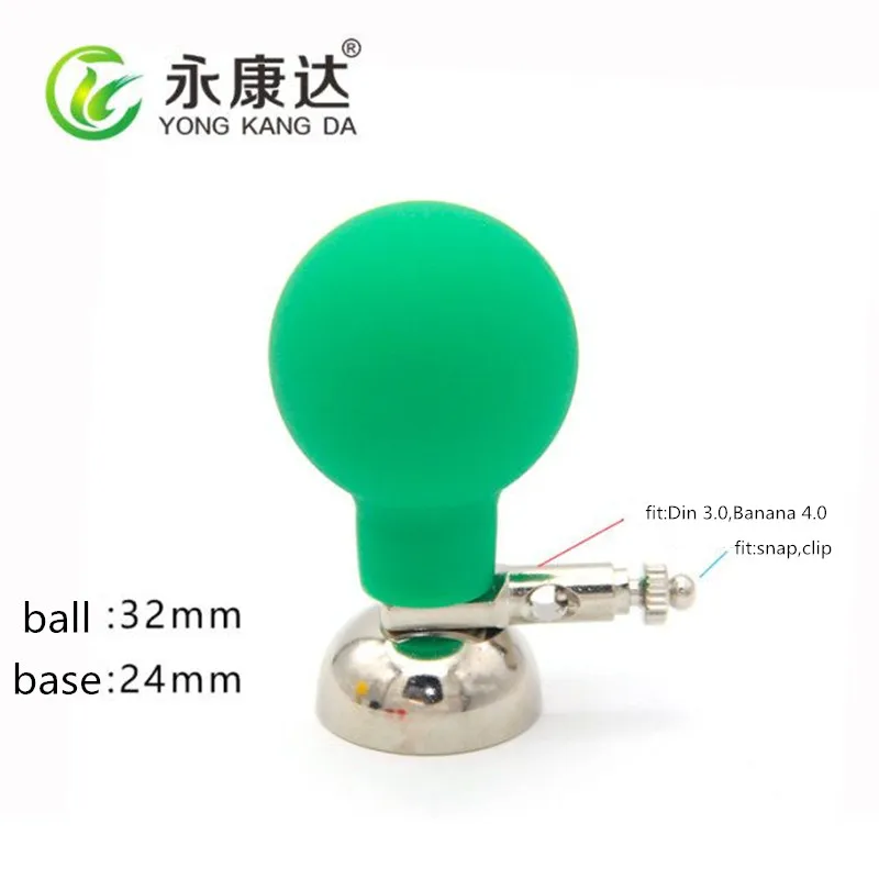 32mm Multifunctional Nickel Plating Suction Ball Adult EKG Cable Accessories 30Pcs/Lot
32mm Multifunctional Nickel Plating Suction Ball Adult EKG Cable Accessories 30Pcs/Lot