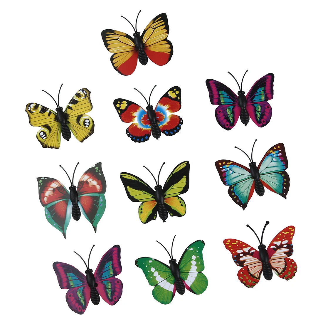CNIM Hot 10 pcs 3D Magnetic Butterfly Fridge Home Room Wall Decor Decorative Sticker DIY Polypropylene and magnet
CNIM Hot 10 pcs 3D Magnetic Butterfly Fridge Home Room Wall Decor Decorative Sticker DIY Polypropylene and magnet