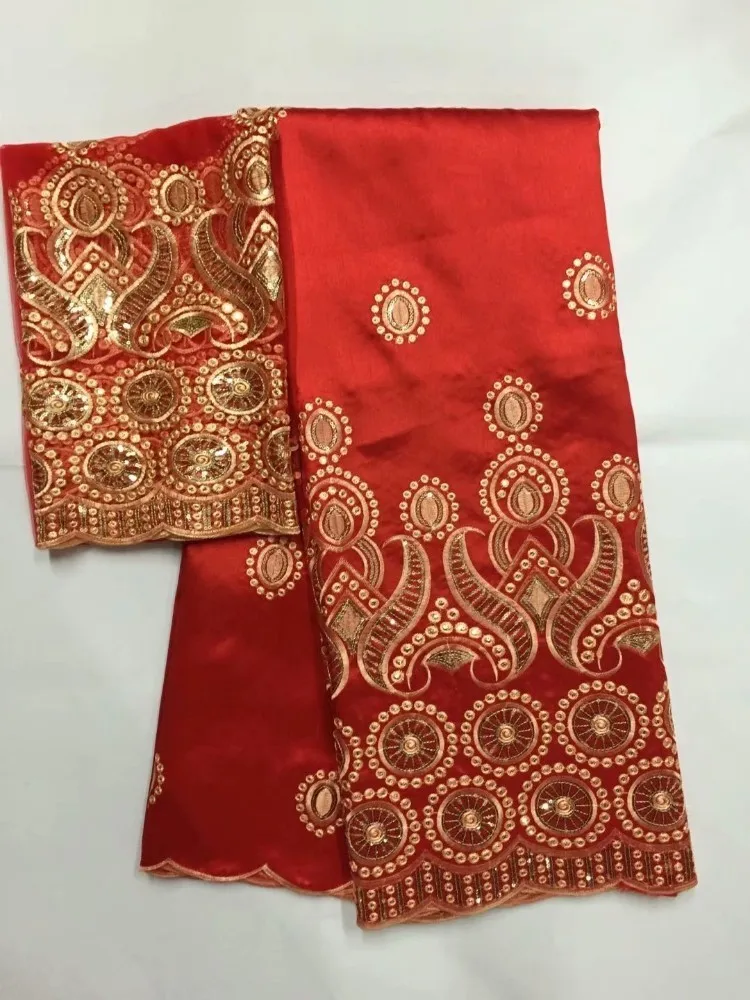 Embroidered George Lace Fabric With BLouse For India Wedding Dresses Red 2019 New Fashion Gold Line Guipure George Laces 5+2yard
Embroidered George Lace Fabric With BLouse For India Wedding Dresses Red 2019 New Fashion Gold Line Guipure George Laces 5+2yard