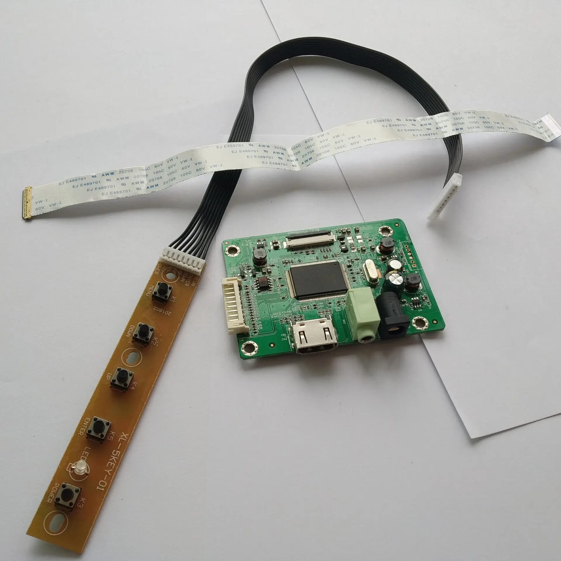 EDP HDMI LED mini Controller diy For 17.3" NV173FHM-N41 1920X1080 Panel Monitor cable card
EDP HDMI LED mini Controller diy For 17.3" NV173FHM-N41 1920X1080 Panel Monitor cable card