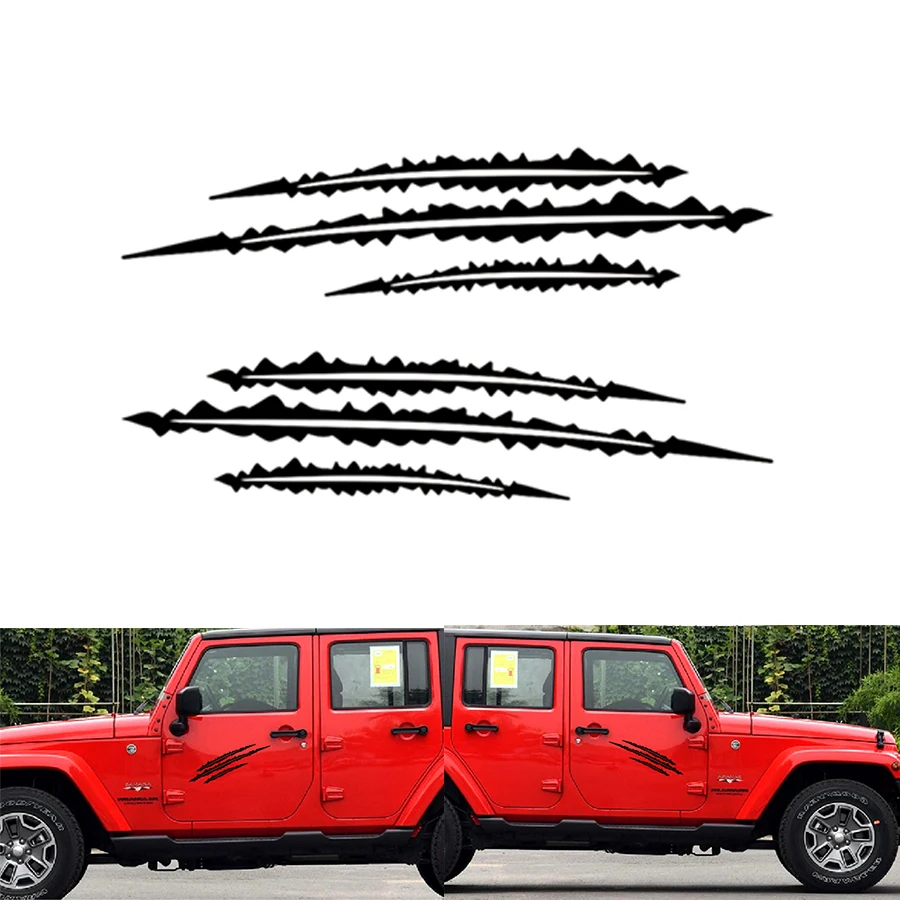 2 pcs Car Vinyl Sticker Scratch Stripe Styling Claw Marks 55 x 12.5 cm Car decoration Car Decal
2 pcs Car Vinyl Sticker Scratch Stripe Styling Claw Marks 55 x 12.5 cm Car decoration Car Decal