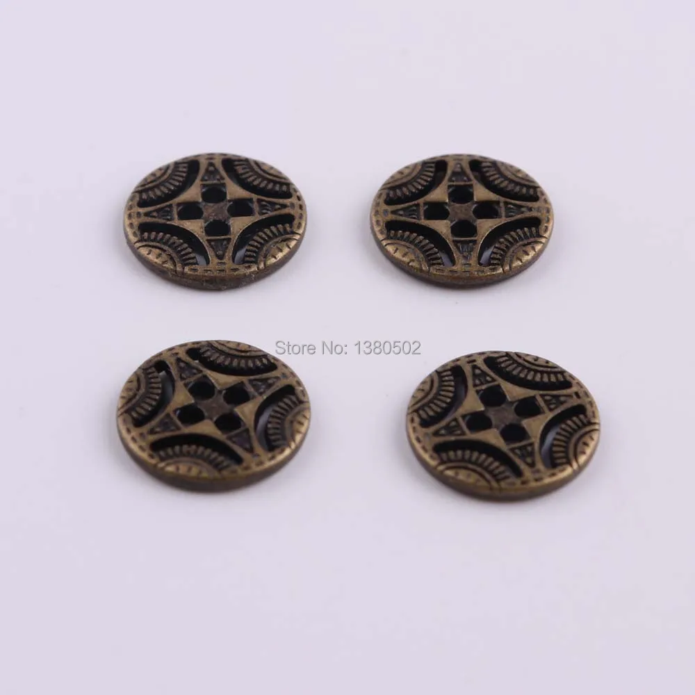 20PCS/lot Antique Bronze Color Chinese Style Unique Round Shape 12mm Decorative Metal Button For Clothing Jean Buttons
20PCS/lot Antique Bronze Color Chinese Style Unique Round Shape 12mm Decorative Metal Button For Clothing Jean Buttons