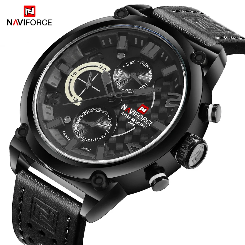 Naviforce спортивные часы мужчины люксовый бренд мода аналоговые кварцевые часы мужские повседневные водонепроницаемые наручные часы мужской Relogio Masculino
Naviforce спортивные часы мужчины люксовый бренд мода аналоговые кварцевые часы мужские повседневные водонепроницаемые наручные часы мужской Relogio Masculino