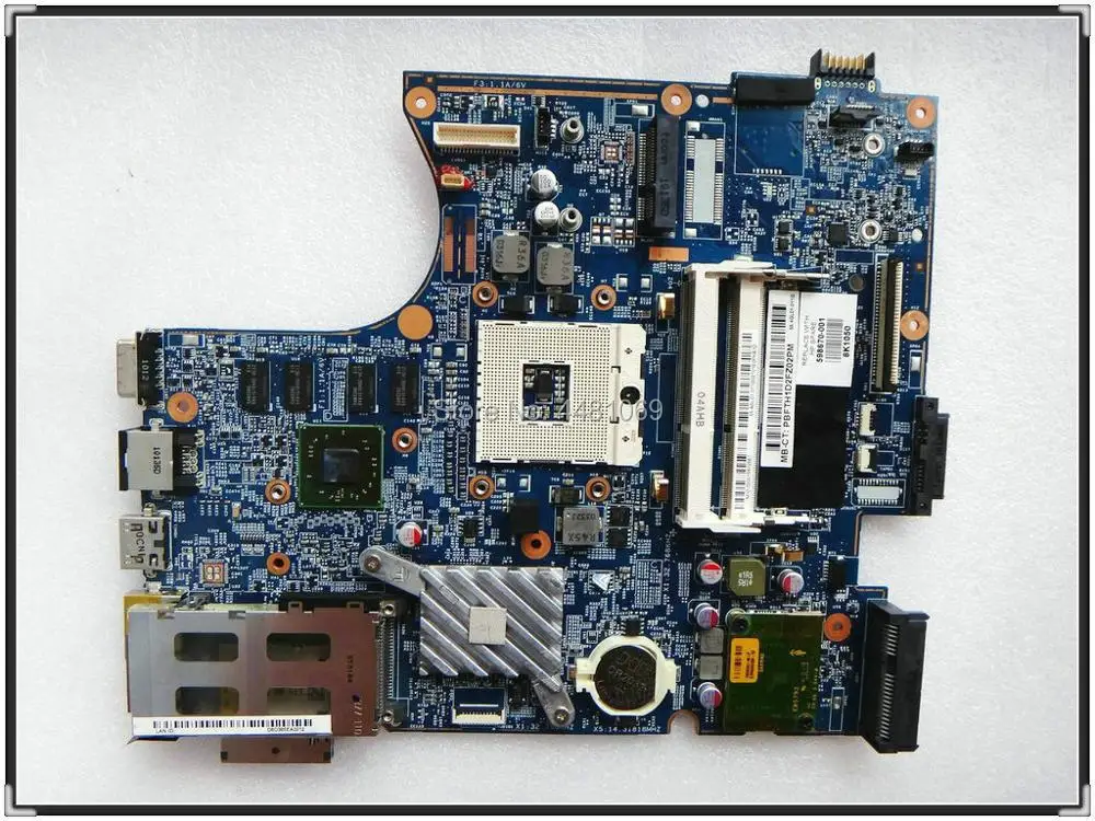 Фото Для HP ProBook 4720s ноутбук 4520s материнская плата ноутбука 598670 001 628795 598668 633551 i3 i5 i7 CPU 17 3 4